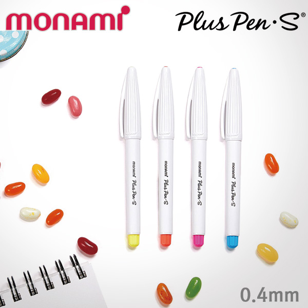 모나미 프러스-S 형광펜 /0.4mm /단품/리필펜