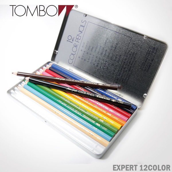 [특가]톰보 전문가용 12색 색연필/CB-NQ-12C