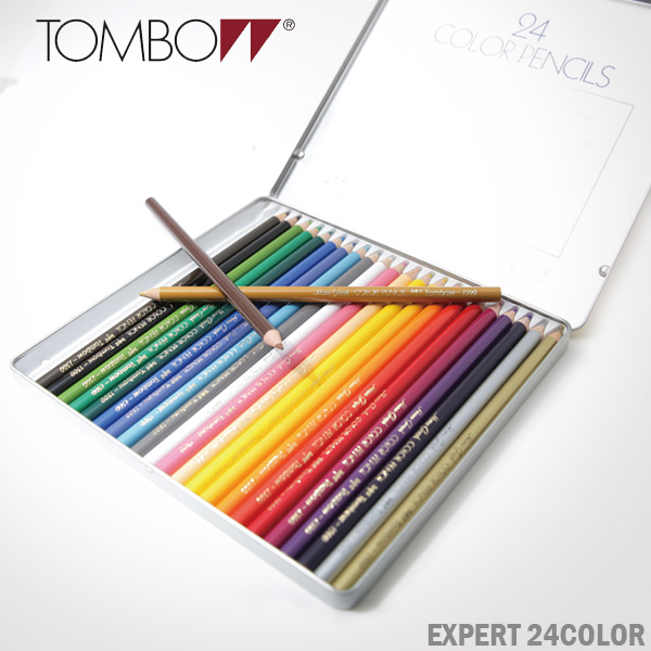 톰보 전문가용 24색 유성색연필